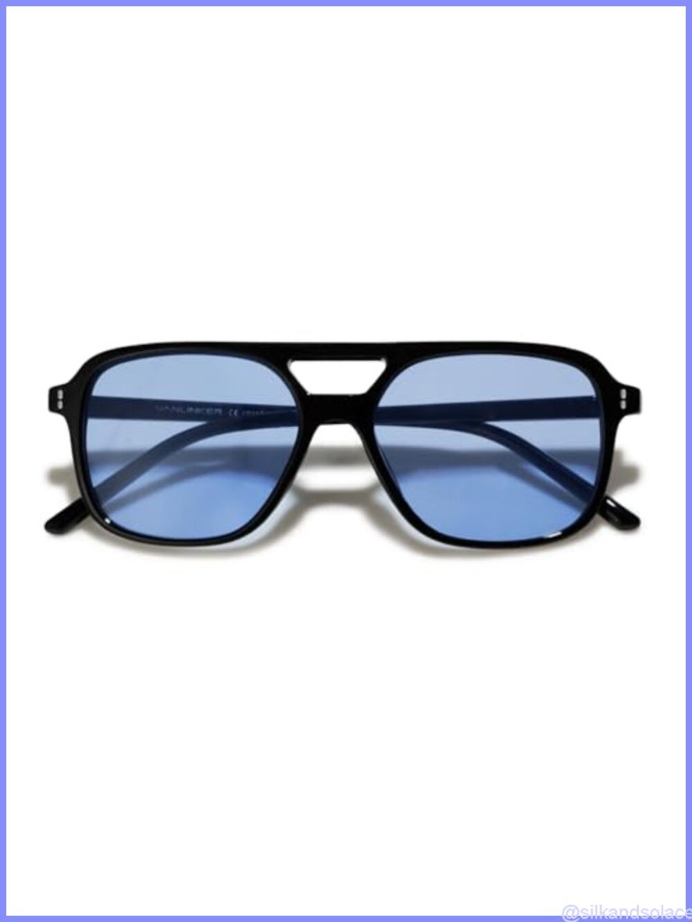 Retro 70s Square Aviator Sunglasses UV400 Unisex